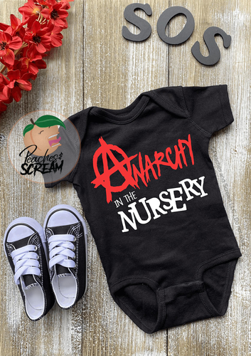 Anarchy in the Nursery - Baby Onesie AllDayShirts