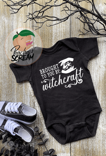 Brought to you by Witchcraft - Baby Onesie AllDayShirts