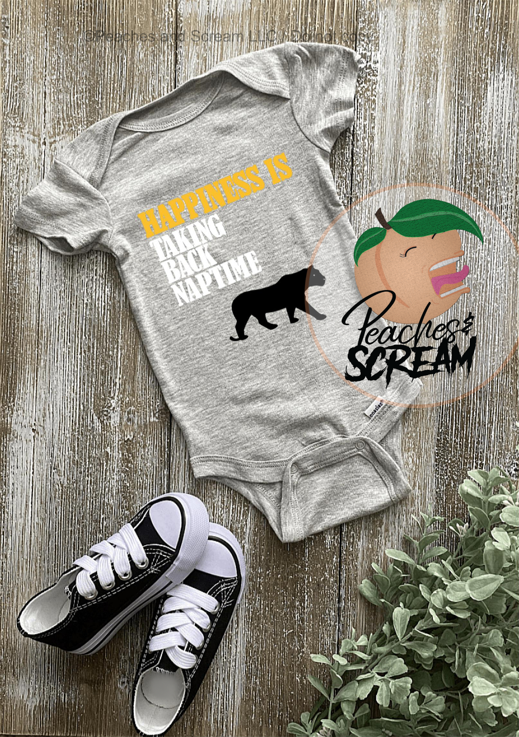 Happiness Is - Baby Onesie Gerber